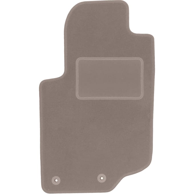 Beige bestuurdersmat voor: Peugeot 207CC coupé, cabrio (2006-2012)