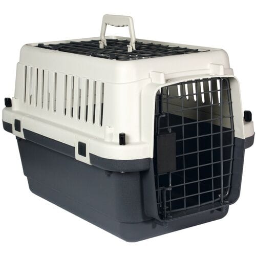 KARLIE Honden transportbox Nomad, grijs/wit (60,7x40x40,5 cm)