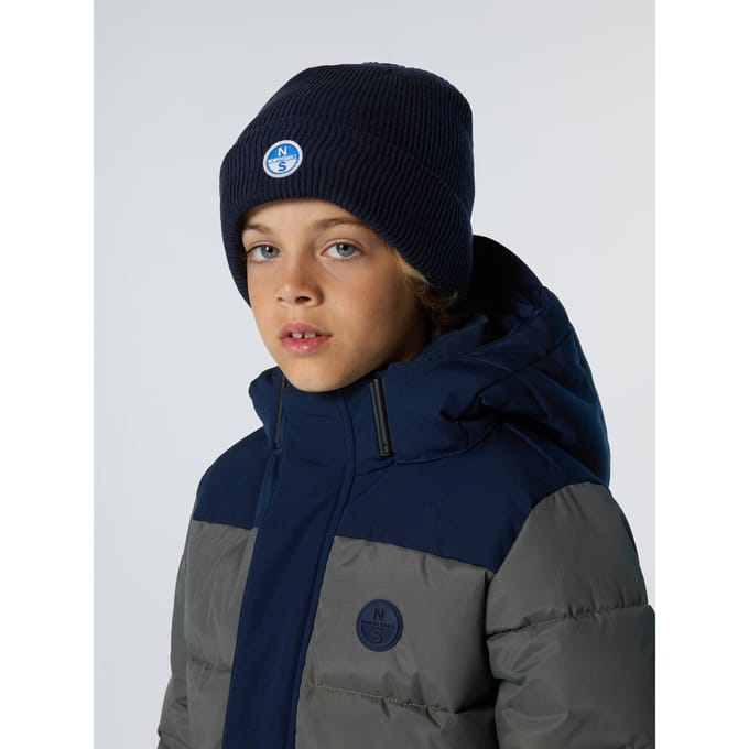 North Sails Muts Geribbeld met logopatch