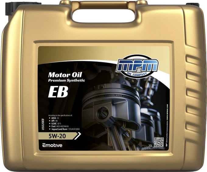 MPM Motorolie 5w20 ecoboost Ford - 20 liter