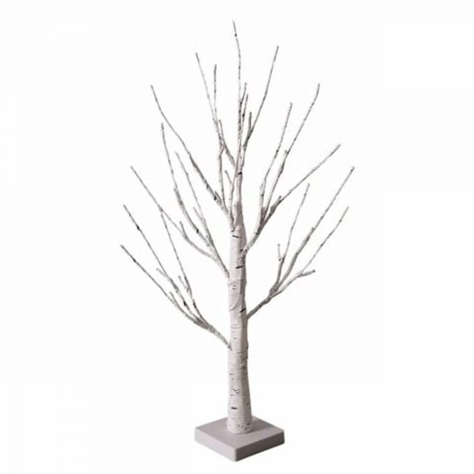 LED decoratieboom – 60 cm – 24 LED – Warm wit – USB of batterijvoeding