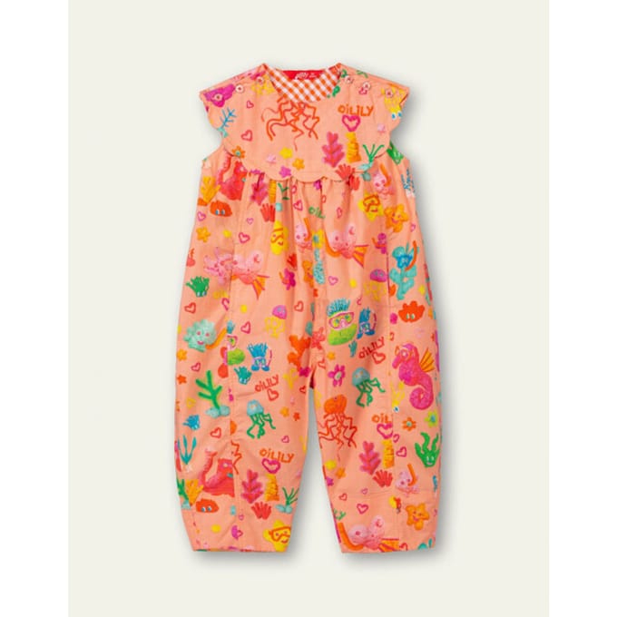 Oilily Peach - Onesie - Meisjes - Roze - 128/8yr