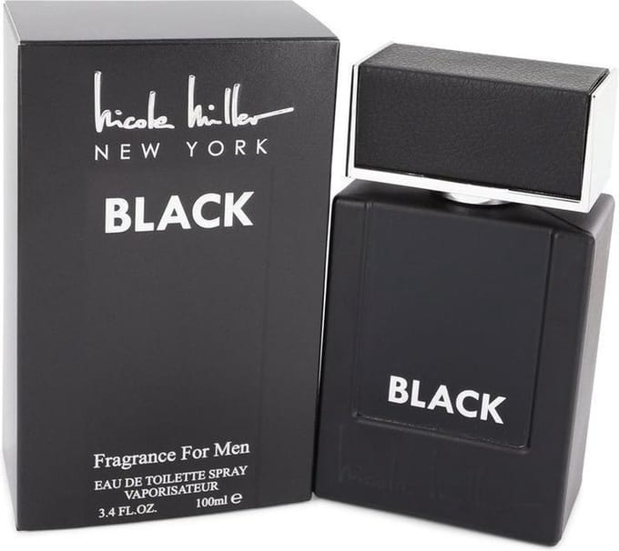 Nicole Miller, New York Black, Eau De Toilette, Voor Mannen, 100 ml