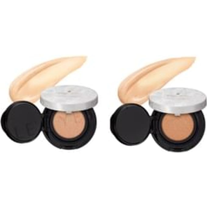 SANA - Pore Putty Keana Pate The Poreless Cushion Foundation SPF 50+ PA++++ 01 Light Beige - 12g Refill