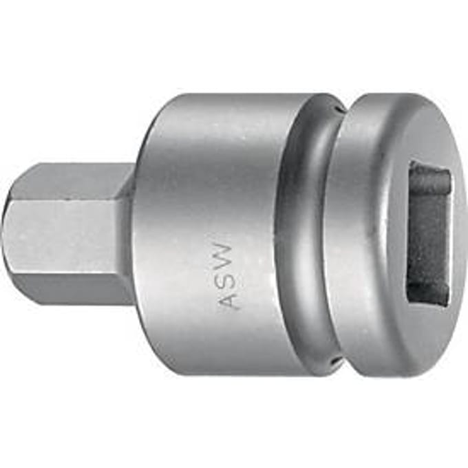 Inzetstuk voor schroevendraaier 745 3/4 inch i6-KT.SW 19 mm L.62 mm ASW