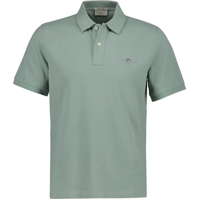 Gant Shield Pique Polo Heren - Maat M