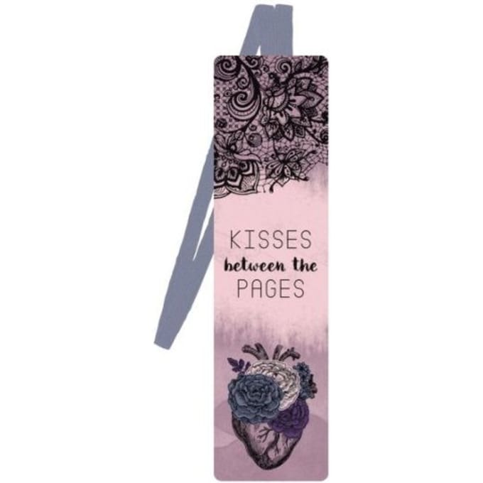 Libri_x boekenlegger met elastiek - kisses