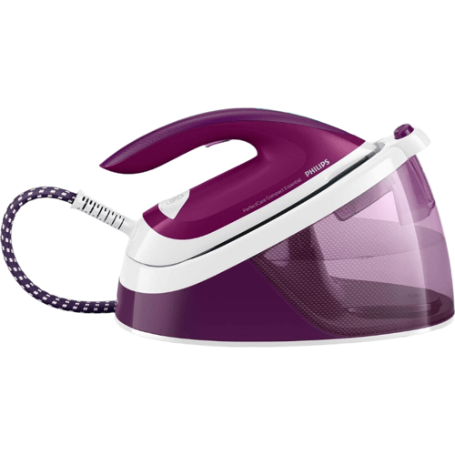Philips PerfectCare Compact Essential Strijkijzer met stoomgenerator, roze - GC6842/30