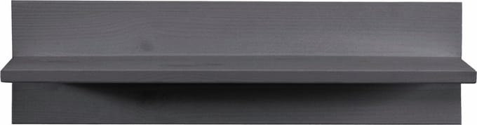 Toscana-Wandplank Smal - Grijs Grenen