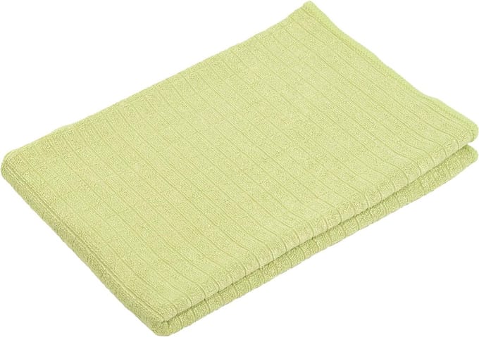 Microvezel Polijstende Vaatdoeken Set van 3 Kookvast 50 x 70 cm Limoengroen