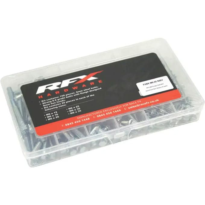 Bouten met flensbevestiging RFX M6 (x25)