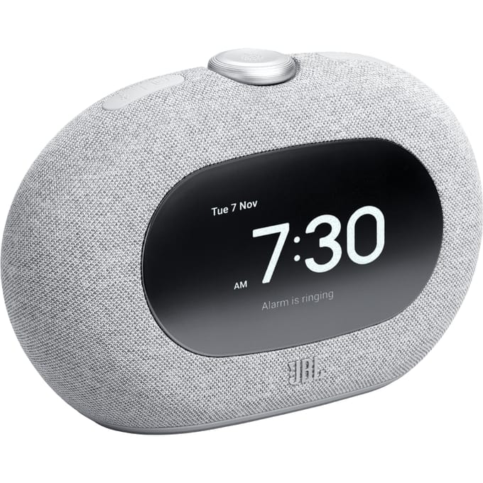 JBL Horizon 3 - Bluetooth®-wekkerradio speaker met DAB/DAB+/FM-radio - Grijs