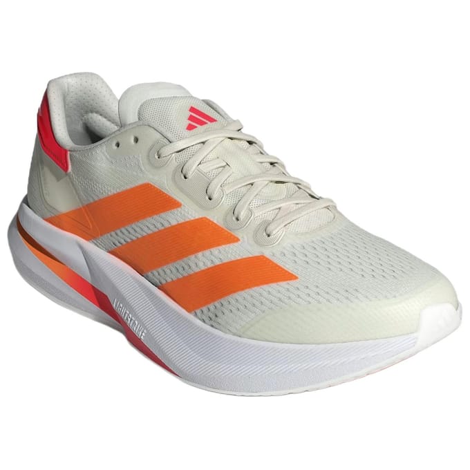 Adidas Duramo Sneakers Heren - Wit - Maat 42 2/3 - Mesh/Synthetisch