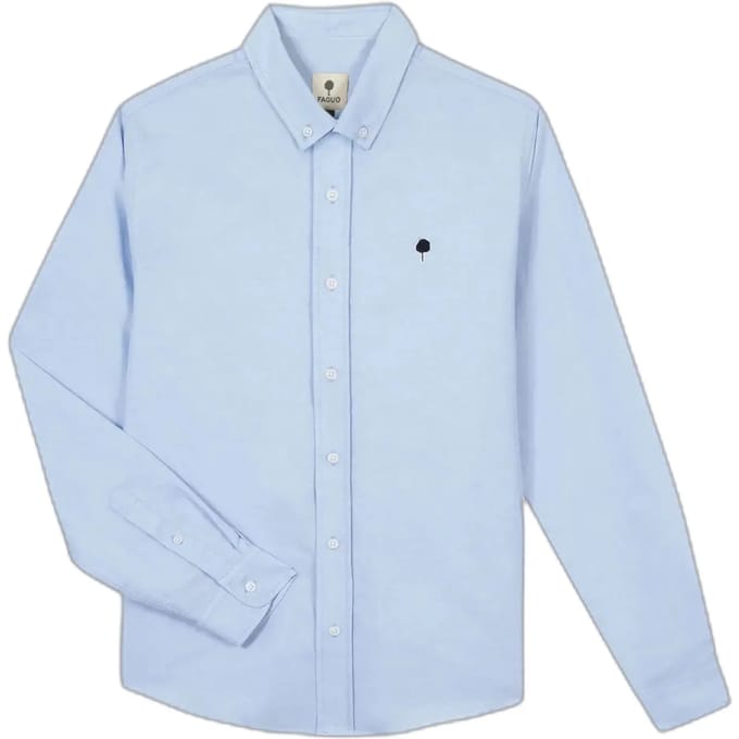 Katoenen shirt met lange mouwen Faguo Ivoy