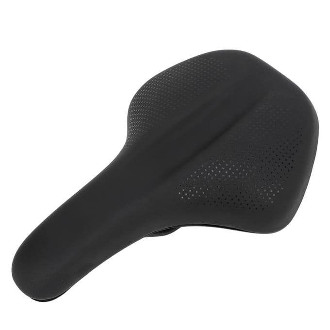 Coussin de Selle de Vélo Universel Doux Confortable Imperméable Coussin de Selle de Vélo avec Feu Arrière pour Vélo black