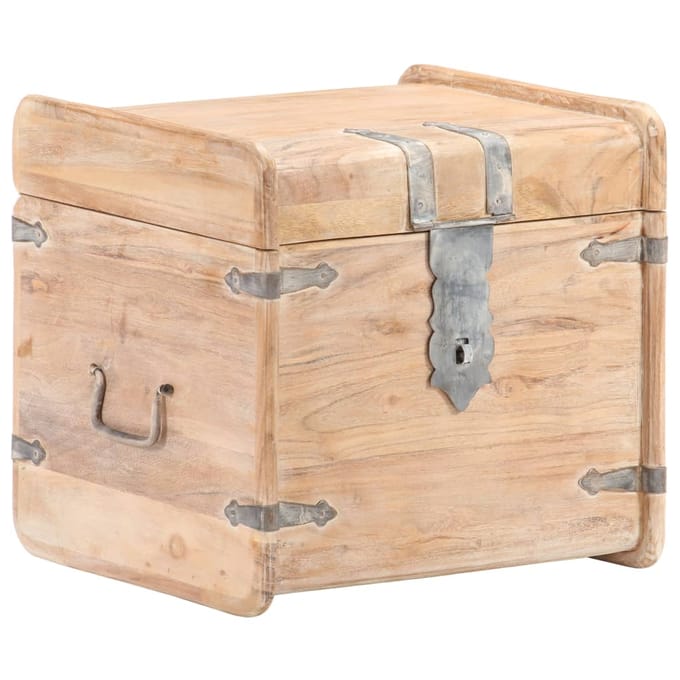 vidaXL - Kist - 40x40x40 - cm - massief - acaciahout