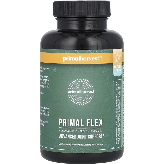 Primal Harvest, Primal Flex, 60 Capsules