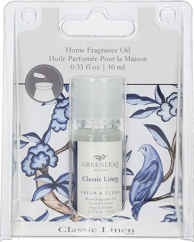 Greenleaf Geurolie Classic Linen 10 Ml 5,5 X 11 Cm Transparant