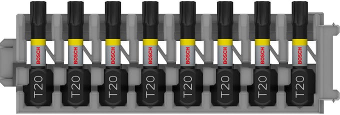 Bosch BITS IMPACT T20 25MM 8STK