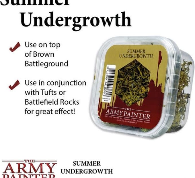 The Army Painter modelbouw Summer Undergrowth decoratie gras.