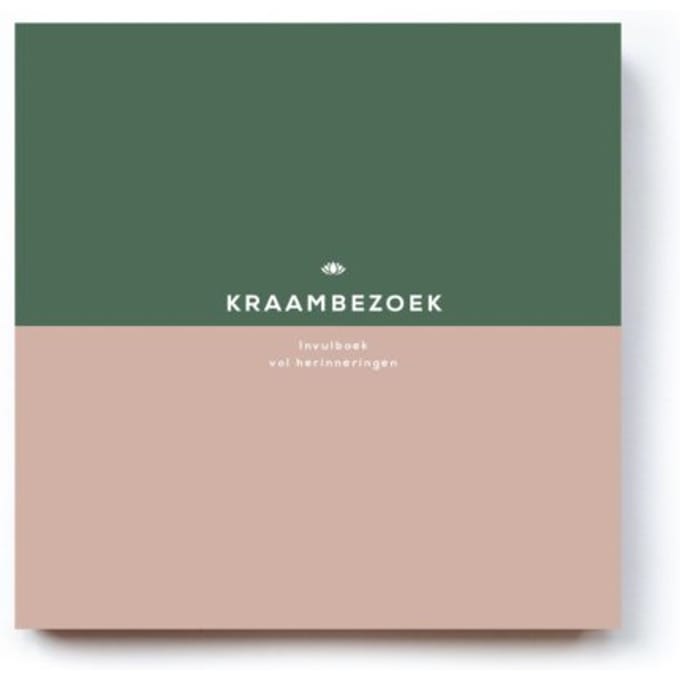 Kraambezoek boek - invulboek kraamvisite - Leukigheidjes