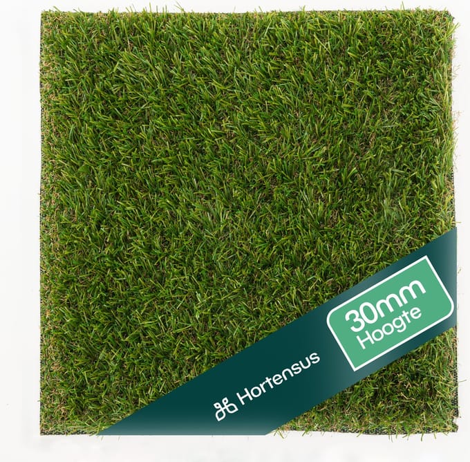 Hortensus - Hoogwaardig kunstgras voor een groen gazon het hele jaar door - UITVERKOOP met extra korting - 100x200 cm