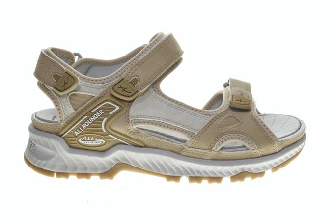 Beige Damessandalen Comfort Allrounder Westside maat 42