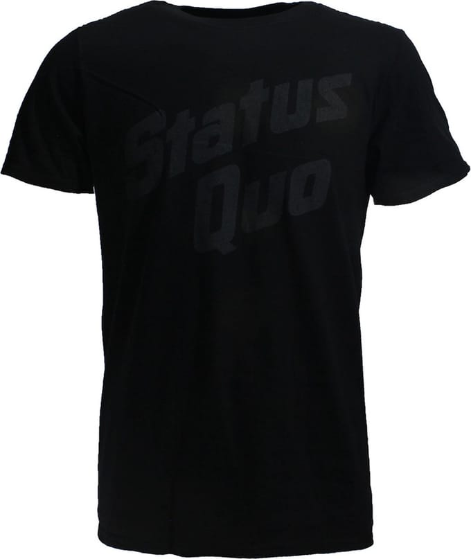 Status Quo Vintage Logo T-Shirt - Officiële Merchandise - S