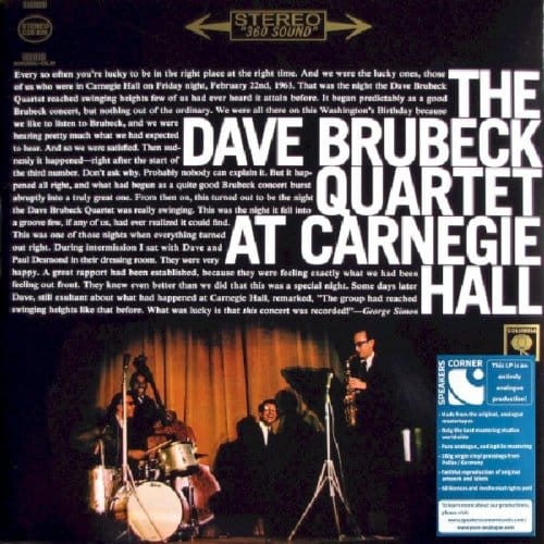 Dave Brubeck Quartet - At Carnegie Hall (2 LP)