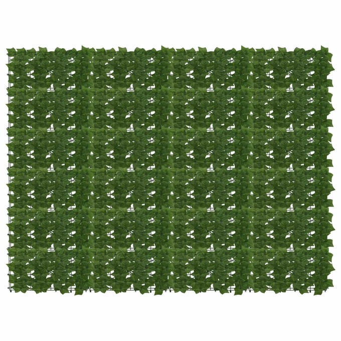 vidaXL - Balkonscherm - met - bladeren - Groen - 200 - x - 150 - cm