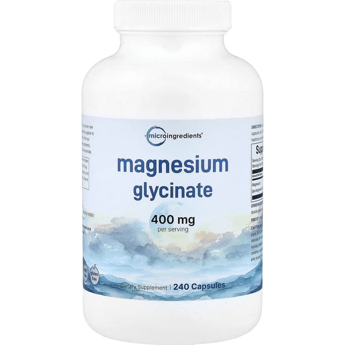 Magnesiumglycinaat, 240 capsules (133 mg per capsule)