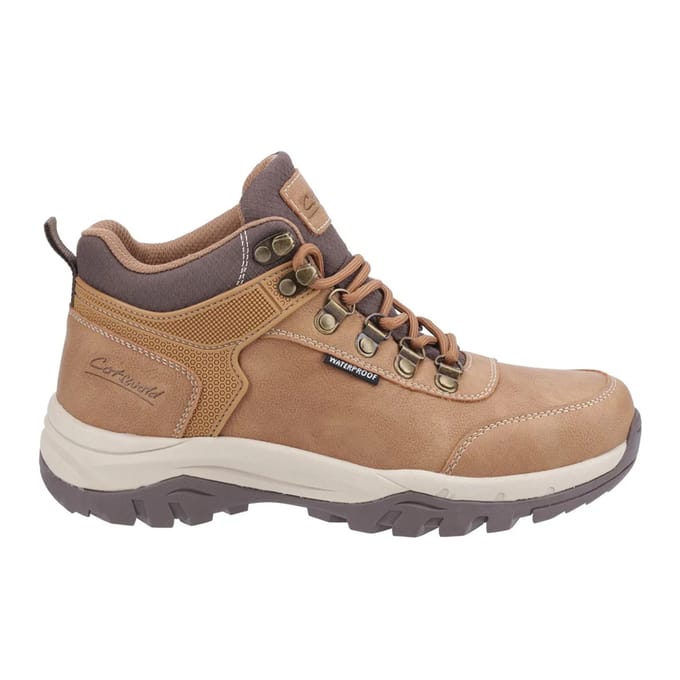 Cotswold Dames Overbury Wandelschoenen (Tan)