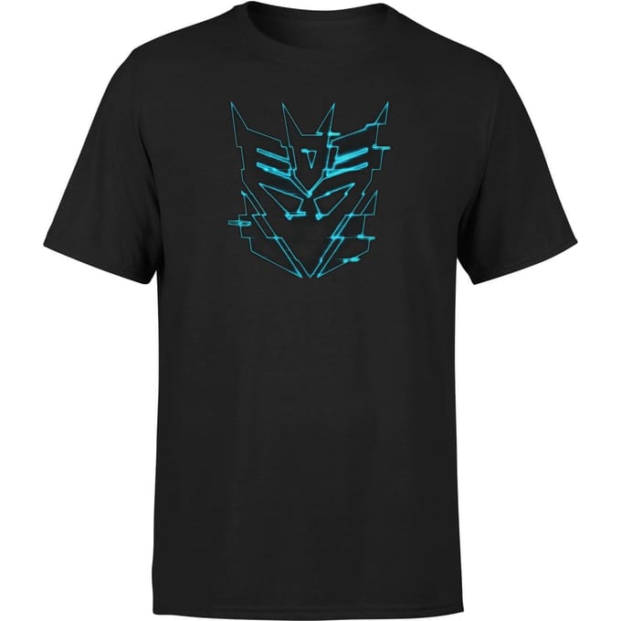 Transformers Decepticon Glitch Unisex T-Shirt - Zwart - S