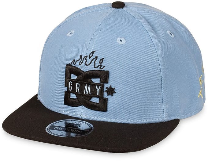 Grimey The Swarm Dc Shoes X Fitted Pet Blauw 7 1/4