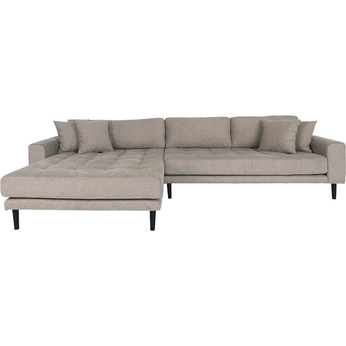 House Collection Hoekbank Milo Lounge Sofa Links Steengrijs