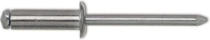 Blinde klinknagels Aluminium/Staal 4 x 12 mm - Set van 500 stuks