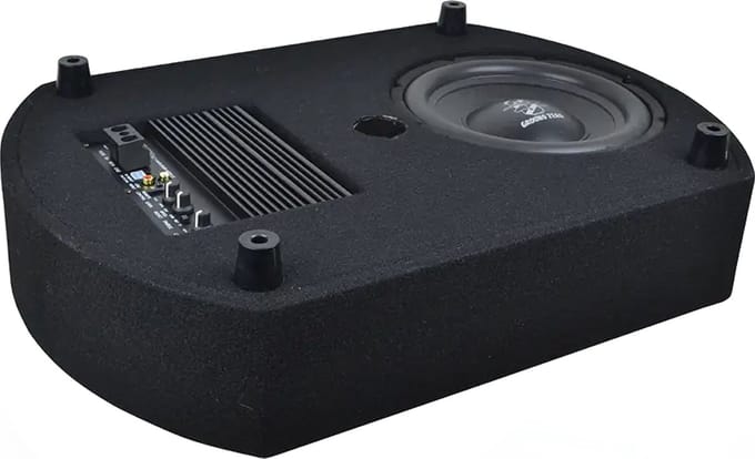 Ground Zero GZCS 10SUB-ACT – Actieve Subwoofer – 25 cm – Downfire – Class D – 300W