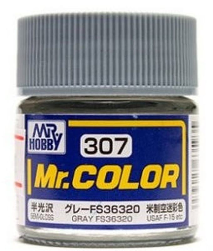 Gunze Mr. Hobby C-307 - Mr. Color 10 ml Gray FS36320 - Lacquer Modelbouwverf