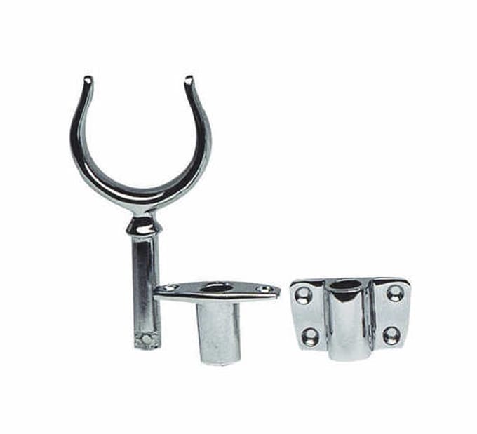 Plastimo Roeidollenhouder Zilver 48 mm