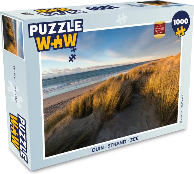 Puzzel Duin - Strand - Zee - Legpuzzel - Puzzel 1000 stukjes volwassenen