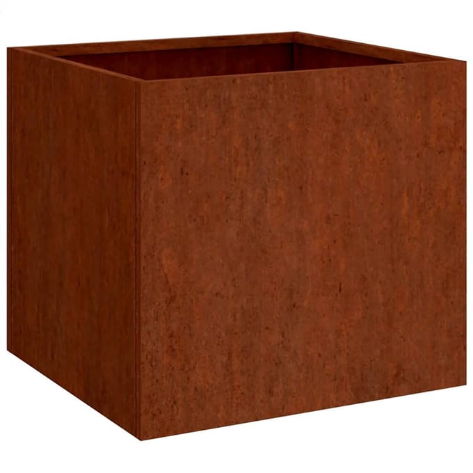 vidaXL - Plantenbak - 49x47x46 - cm - cortenstaal