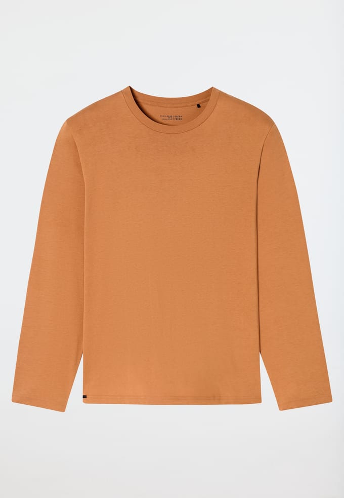 Shirt met lange mouwen, whisky - Mix+ Relax 48