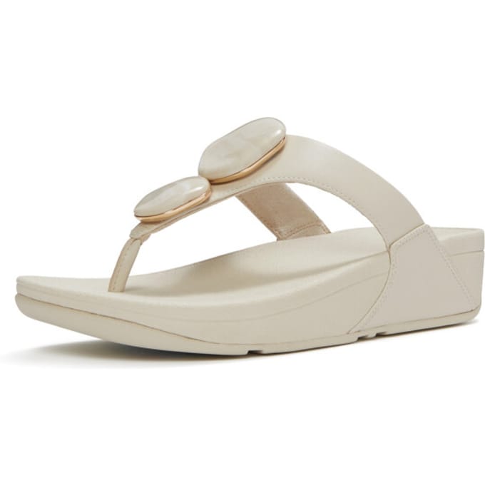 Fitflop -Dames - crÈme - slippers & muiltjes - maat 36