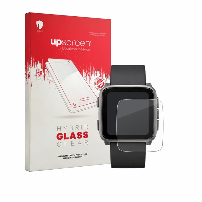 upscreen - Screenprotector voor Pebble Time 2 2026 - Folie Beschermfolie Beschermglas transparant