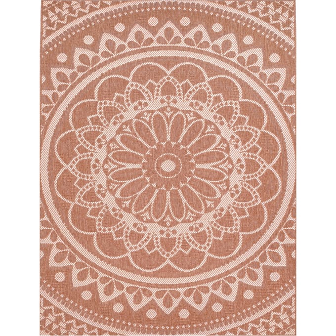Binnen- en buitenkleed Breezy oranje 80x250 cm