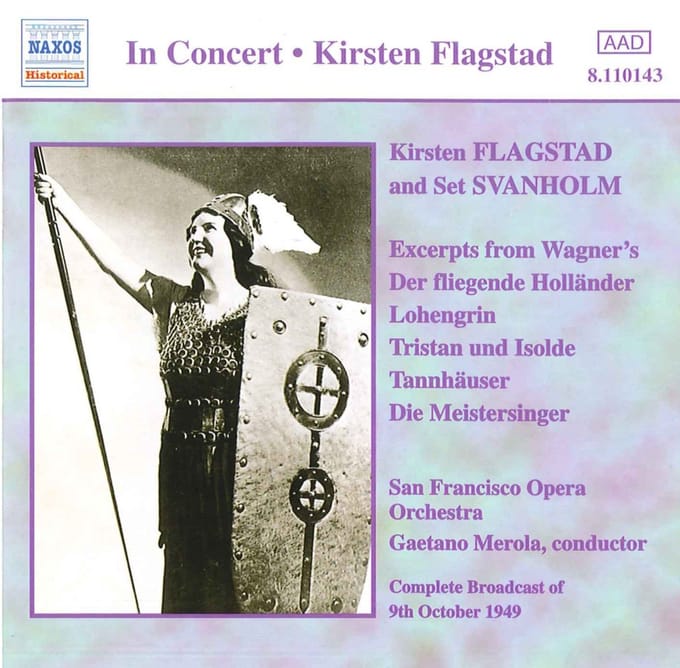 Kirsten Flagstad - Excerpts From Wagner Operas - 1949 (CD)