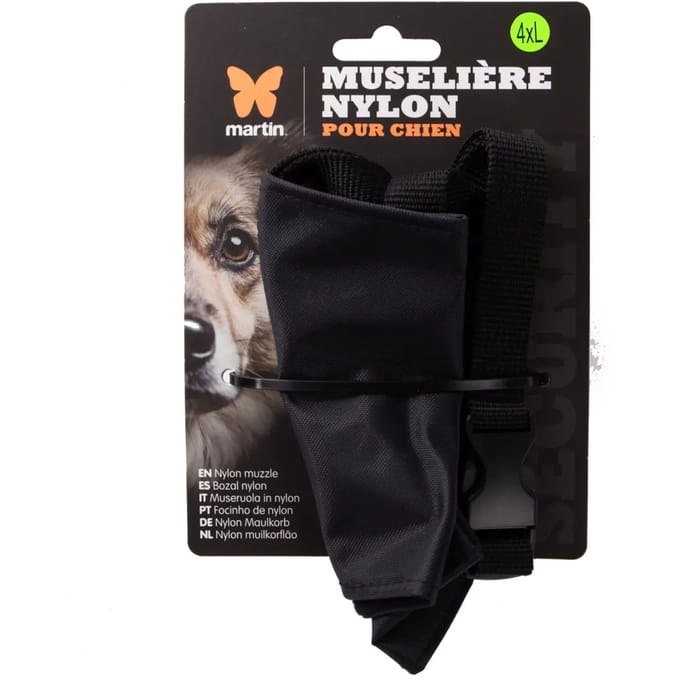 Nylon hondenmuilkorf Martin Sellier