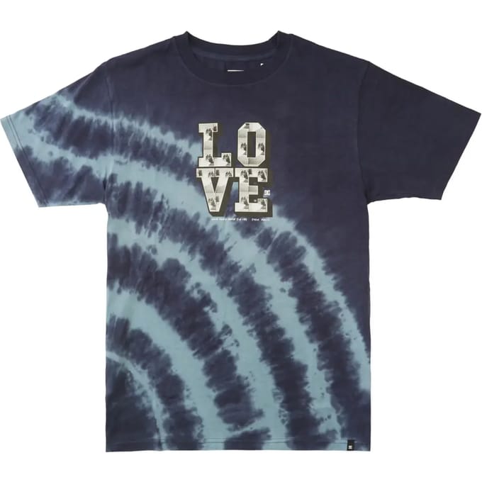 Dc Shoes Blabac Love Park T-shirt Met Korte Mouwen Blauw M Man