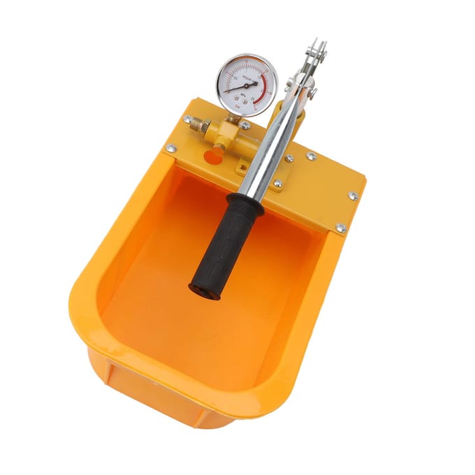 Hydrostatische Pomptester Hydraulische Handmatige Waterdruk Testpomp Handmatig Pijplekdetector met blue