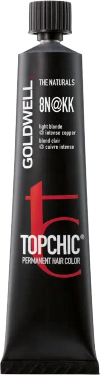 Goldwell - Topchic - 8N@KK Lichtblond Eluminated Intens Koper - 60 ml
